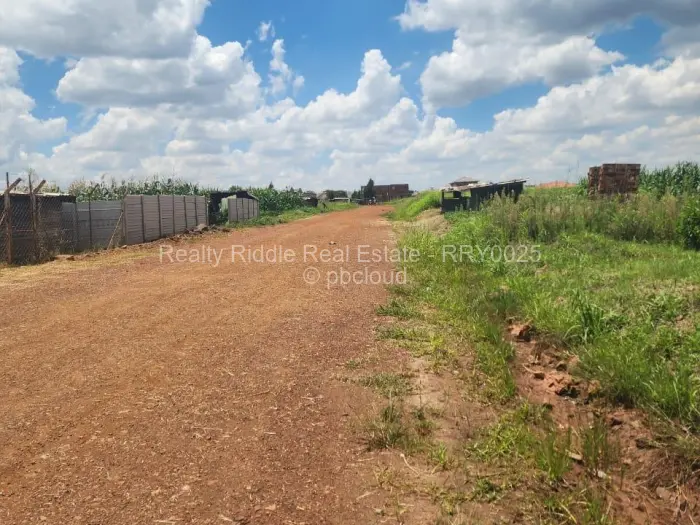 Residential Stand for Sale in Haydon Park, Mazowe
