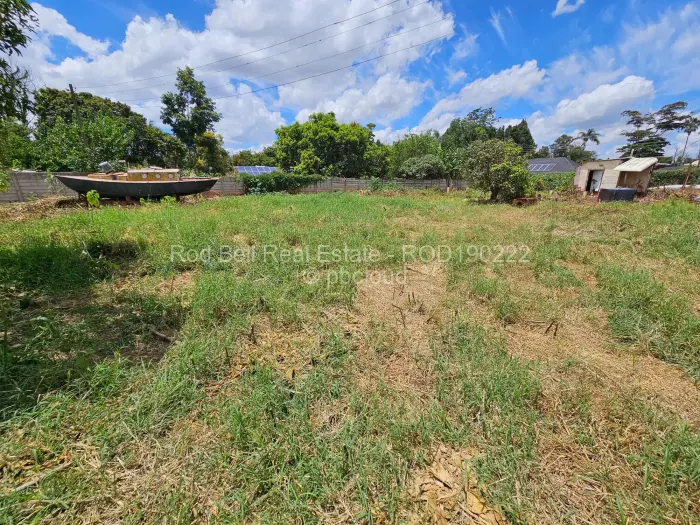 Residential Stand for Sale in Greendale, Harare