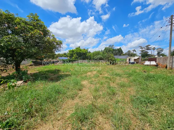 Residential Stand for Sale in Greendale, Harare