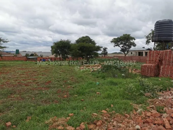 Residential Stand for Sale in Gletwin Park, Harare