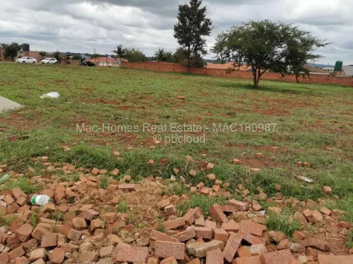 Residential Stand for Sale in Gletwin Park, Harare