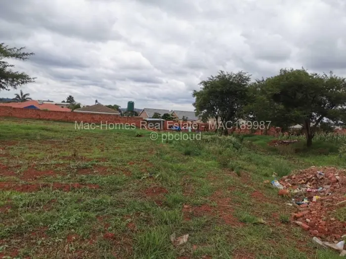 Residential Stand for Sale in Gletwin Park, Harare