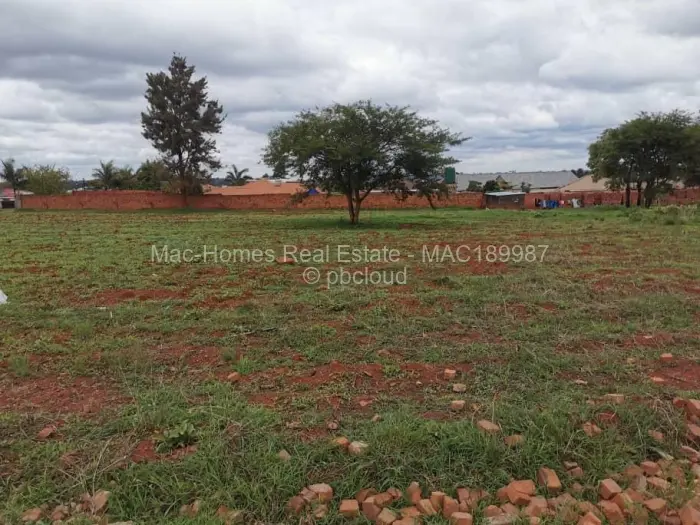 Residential Stand for Sale in Gletwin Park, Harare