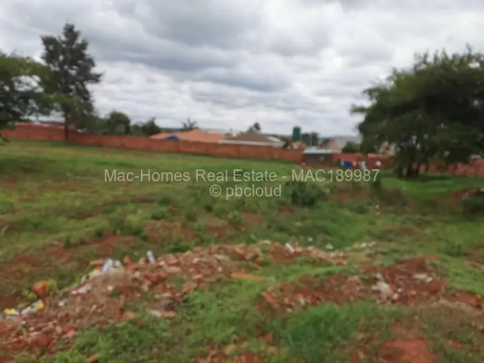 Residential Stand for Sale in Gletwin Park, Harare