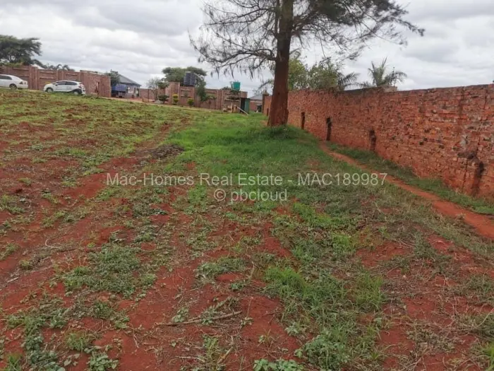 Residential Stand for Sale in Gletwin Park, Harare