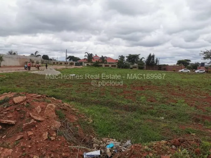 Residential Stand for Sale in Gletwin Park, Harare