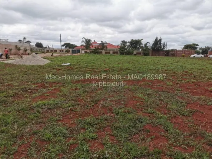 Residential Stand for Sale in Gletwin Park, Harare