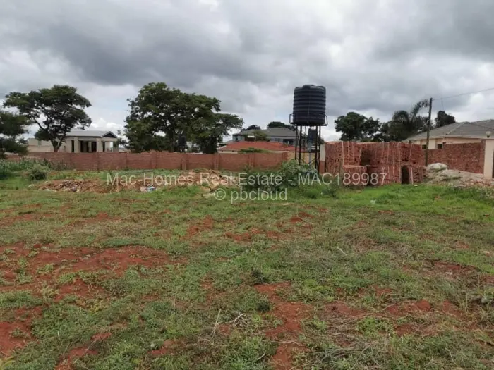 Residential Stand for Sale in Gletwin Park, Harare
