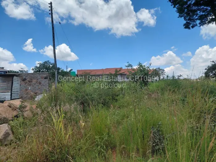 Residential Stand for Sale in Crowhill Views, Harare