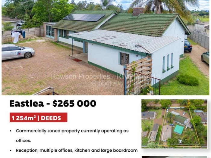 3 Bedroom House for Sale in Eastlea, Harare