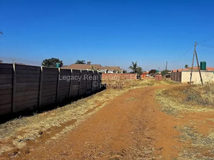 Residential Stand for Sale in Westlea, Harare