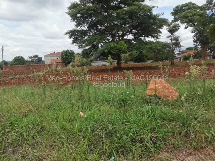 Residential Stand for Sale in Gletwin Park, Harare