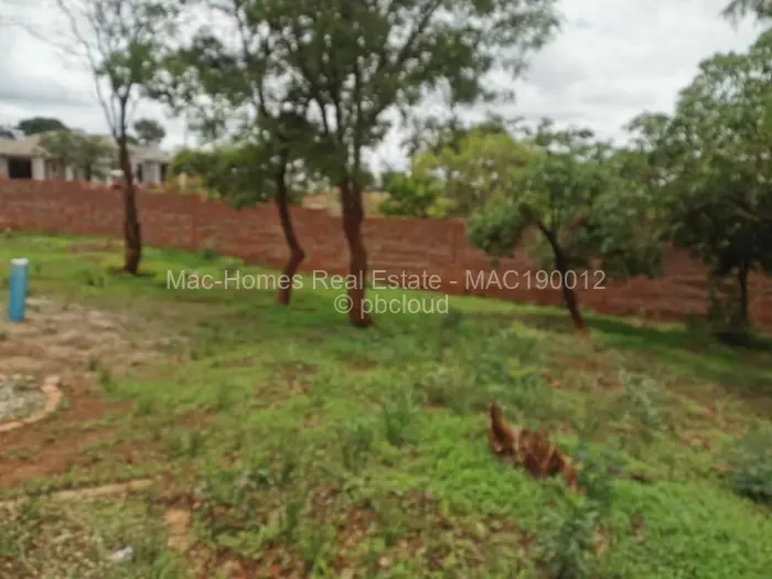Residential Stand for Sale in Gletwin Park, Harare