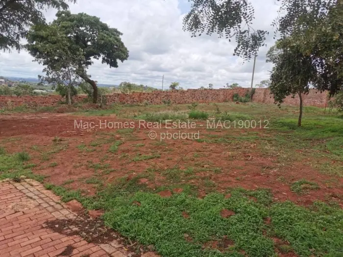 Residential Stand for Sale in Gletwin Park, Harare