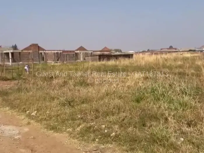 Residential Stand for Sale in Sandton Park, Harare