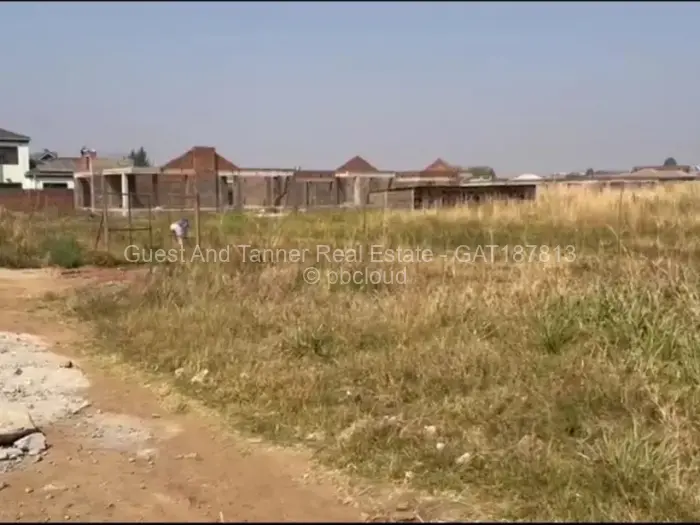 Residential Stand for Sale in Sandton Park, Harare