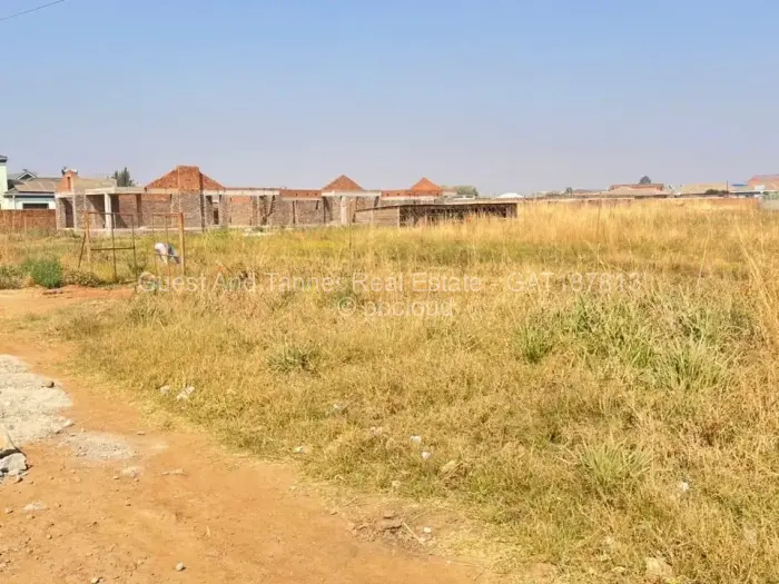 Residential Stand for Sale in Sandton Park, Harare