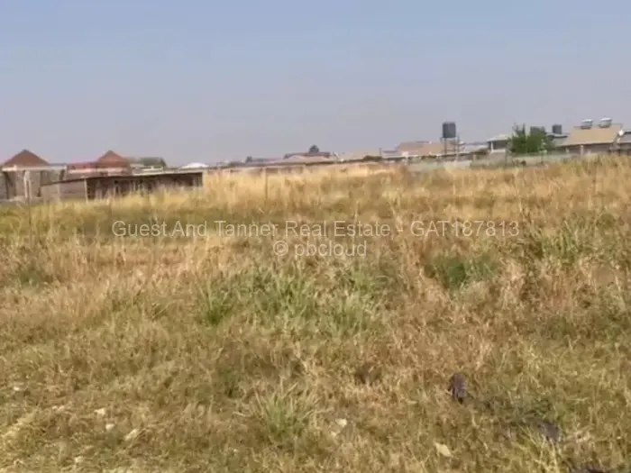 Residential Stand for Sale in Sandton Park, Harare