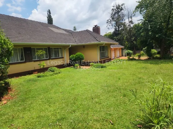 4 Bedroom House to Rent in Greendale, Harare