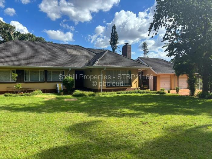 4 Bedroom House to Rent in Highlands, Harare