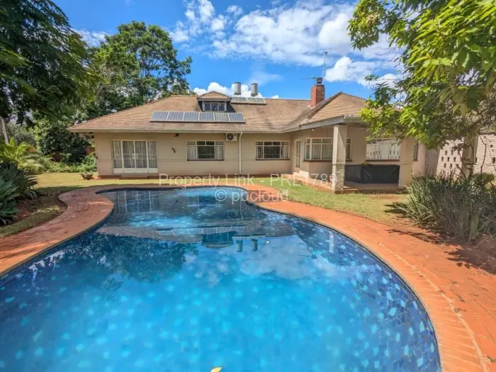 4 Bedroom House to Rent in Mount Pleasant, Harare