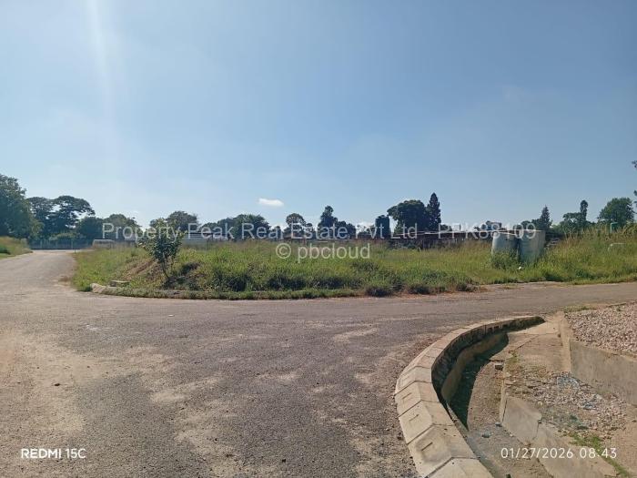 Residential Stand for Sale in Parktown, Harare