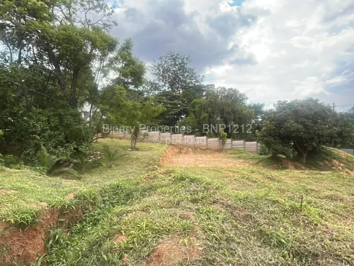 Residential Stand for Sale in Greystone Park, Harare
