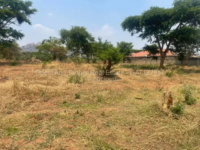 Residential Stand for Sale in Charlotte Brooke, Harare