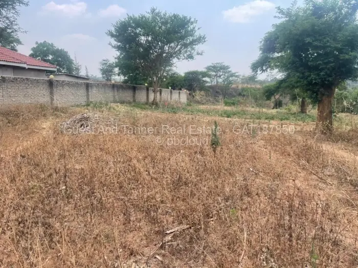 Residential Stand for Sale in Charlotte Brooke, Harare