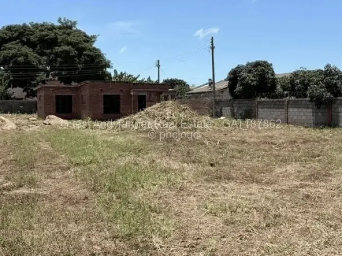 Residential Stand for Sale in Selbourne Park, Bulawayo