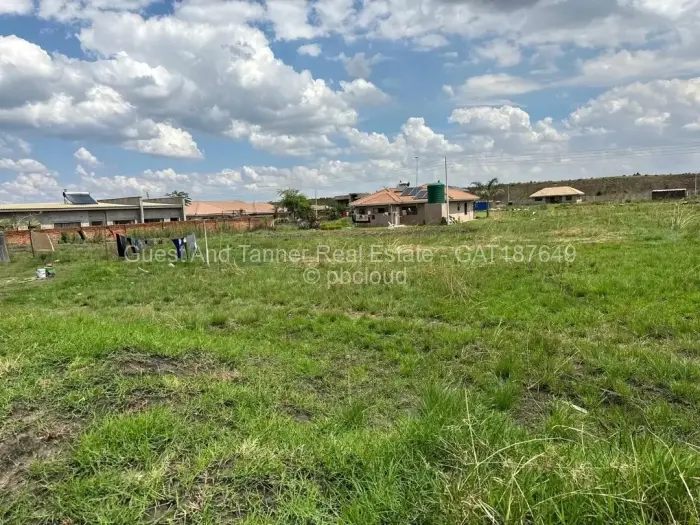 Residential Stand for Sale in Sandton Park, Harare