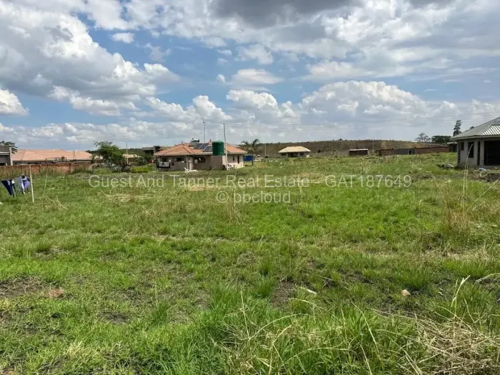 Residential Stand for Sale in Sandton Park, Harare