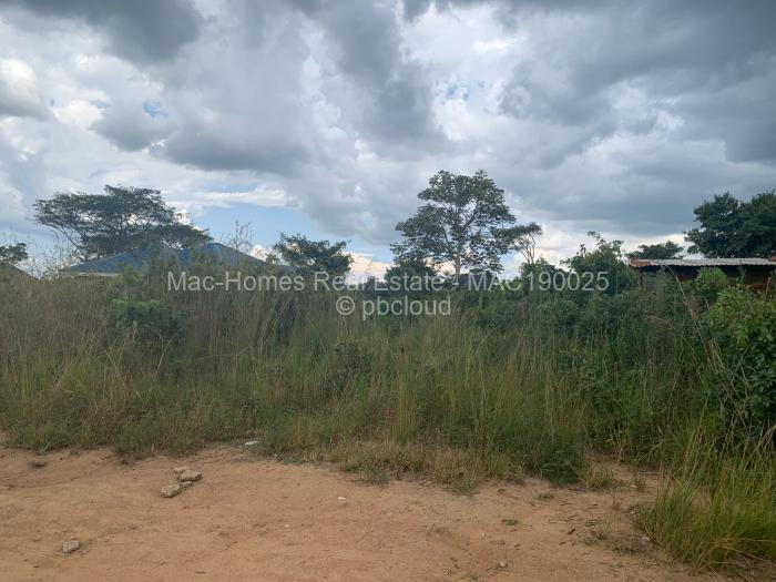 Residential Stand for Sale in Crowhill Views, Harare