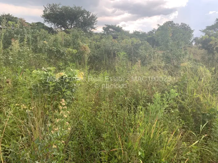 Residential Stand for Sale in Crowhill Views, Harare
