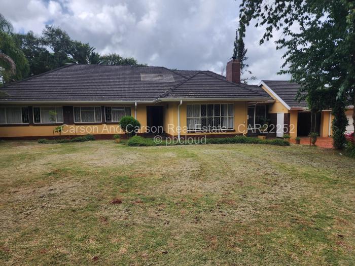 4 Bedroom House to Rent in Greendale, Harare