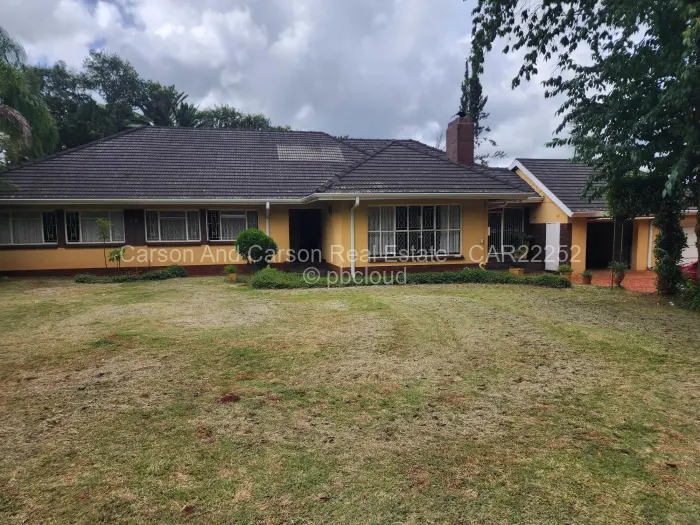 4 Bedroom House to Rent in Greendale, Harare
