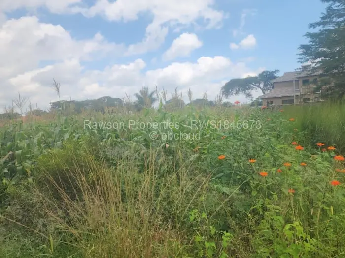 Residential Stand for Sale in Bluff Hill, Harare