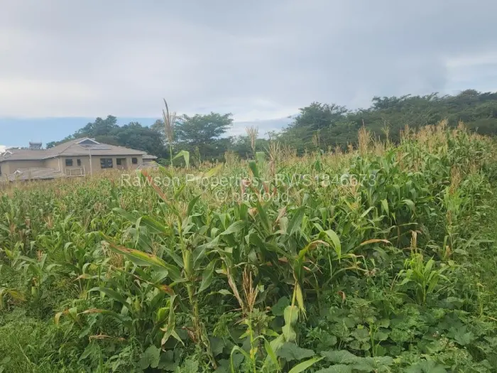 Residential Stand for Sale in Bluff Hill, Harare