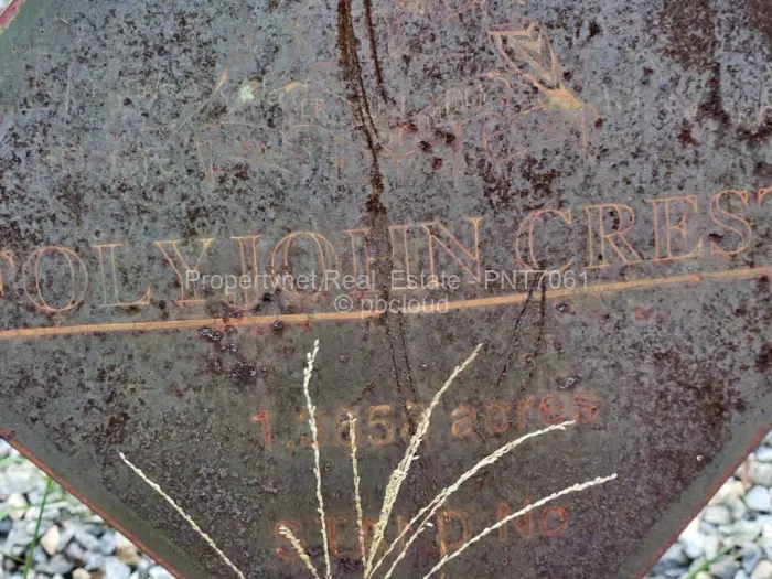 Residential Stand for Sale in Glen Lorne, Harare