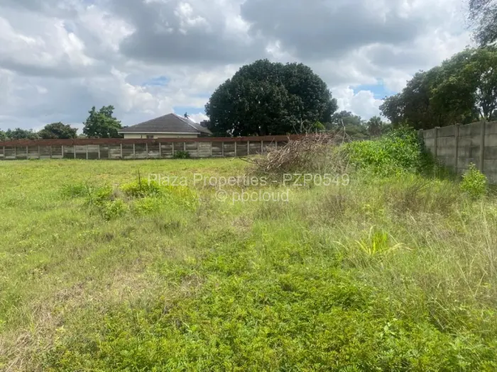 Residential Stand for Sale in Waterfalls, Harare