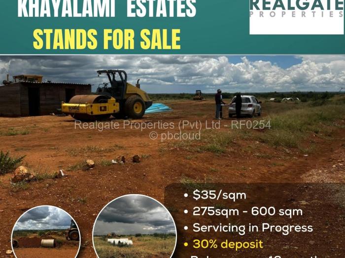 Residential Stand for Sale in Rangemore, Bulawayo