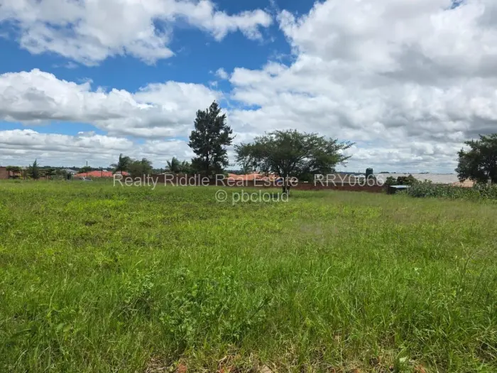 Residential Stand for Sale in Gletwin Park, Harare