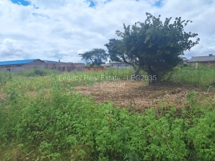 Residential Stand for Sale in Strathaven, Harare