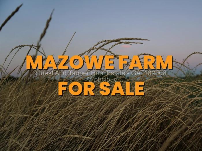 Farm/Plot for Sale in Mazowe, Mazowe