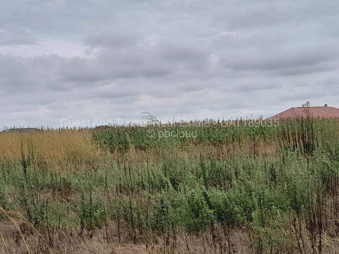 Residential Stand for Sale in Mbudzi, Harare