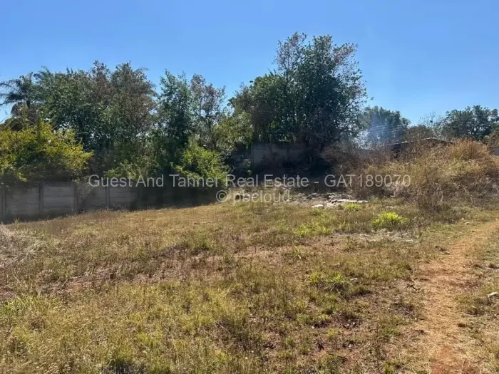 Residential Stand for Sale in Greystone Park, Harare