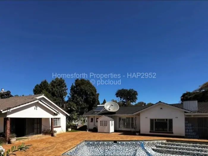 4 Bedroom House for Sale in Mount Pleasant, Harare
