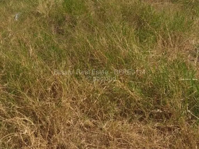 Residential Stand for Sale in Granary Park, Harare