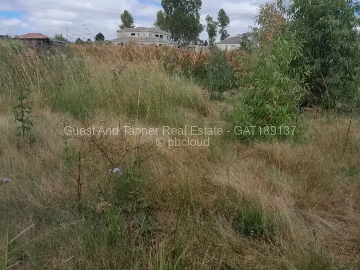 Residential Stand for Sale in Sandton Park, Harare