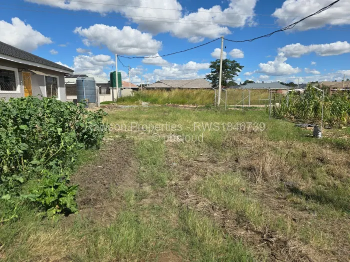 Residential Stand for Sale in Marimba Park, Harare